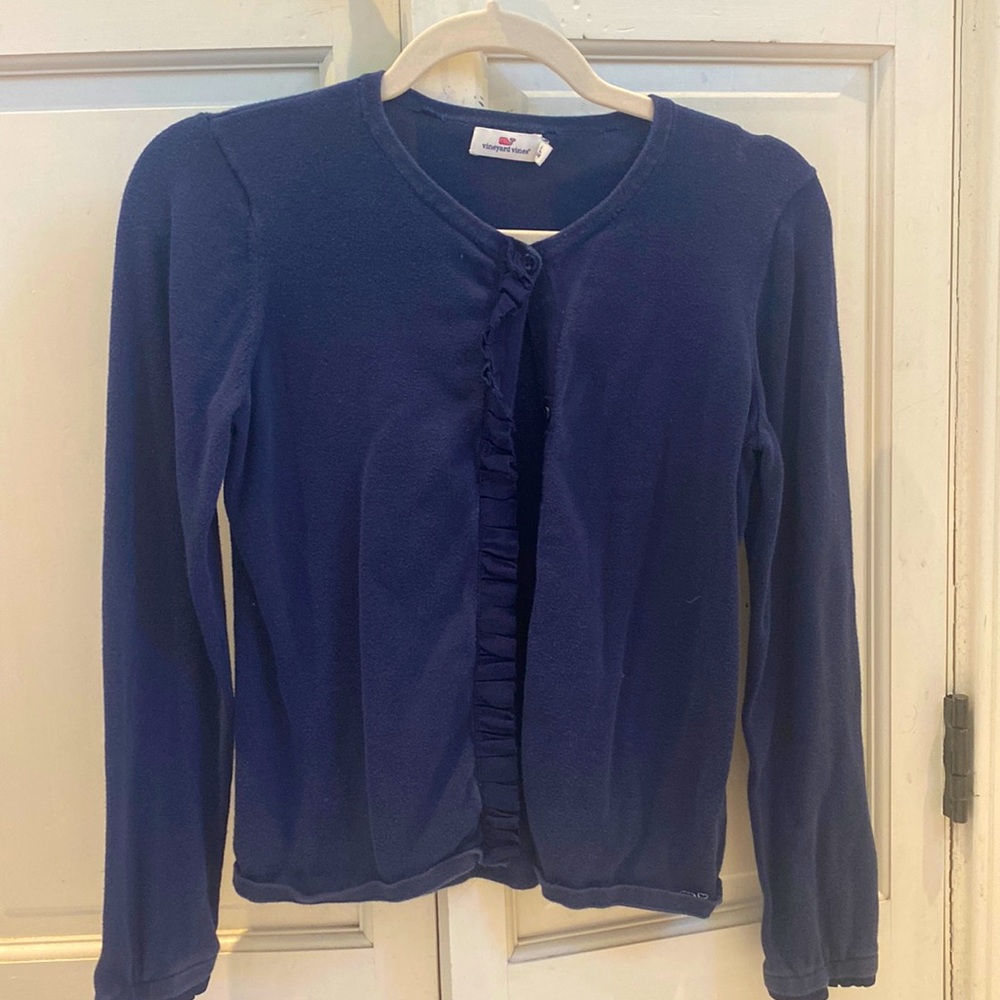 Navy kids vineyard vines sweater